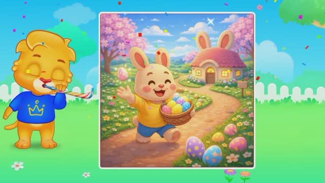 Детский развивающий мультфильм, головоломка, пазлы.