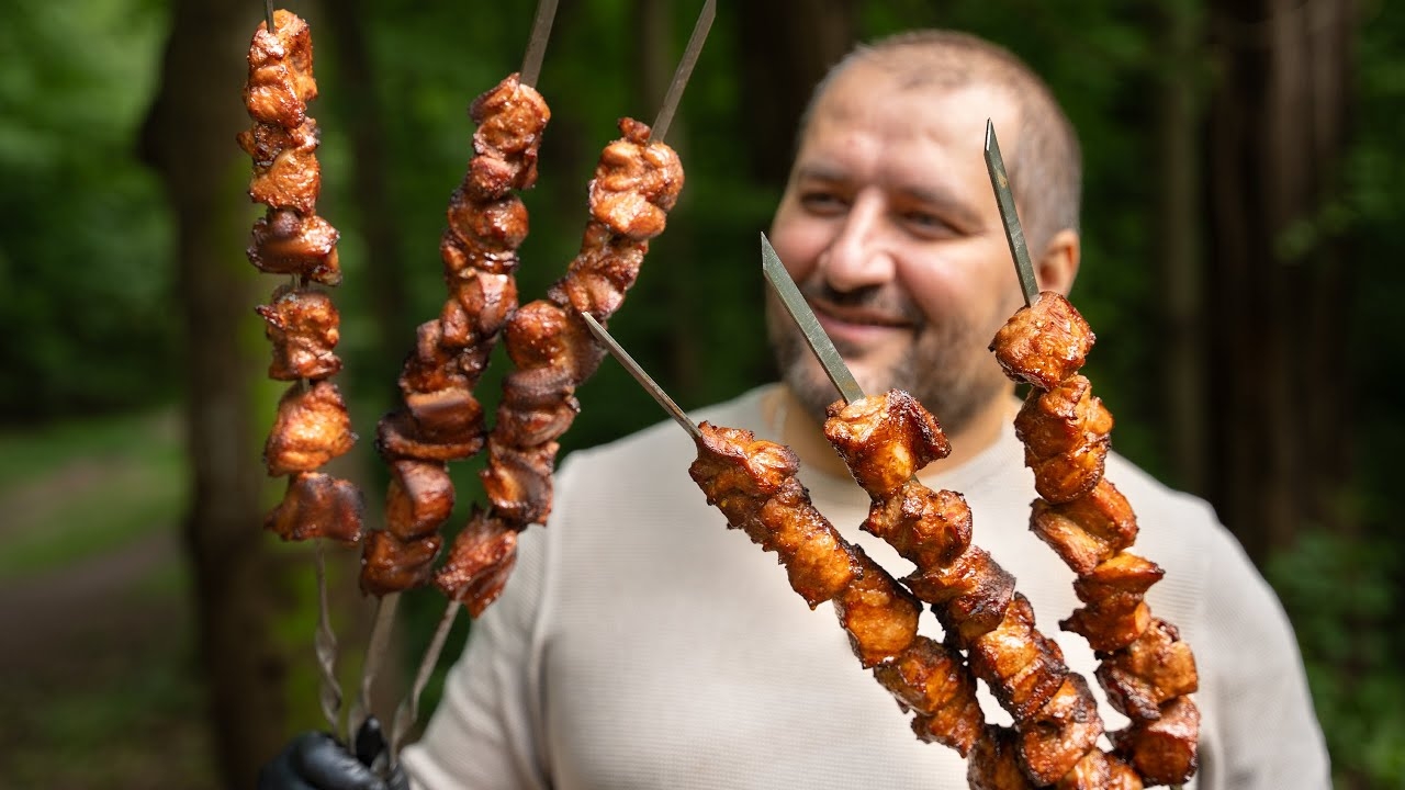 Шашлык из детства. Это вкуснее чем я ожидал.