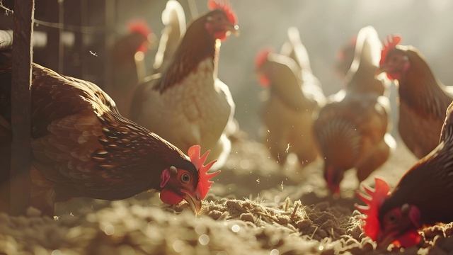 Звуки деревни: цыплята, курицы, петухи для релакса • Naomix.ru