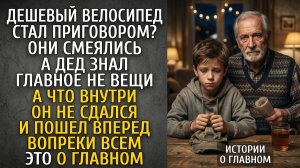 Над ним смеялись из-за велосипеда, а он слушал деда. Как простой парень стал настоящим чемпионом.