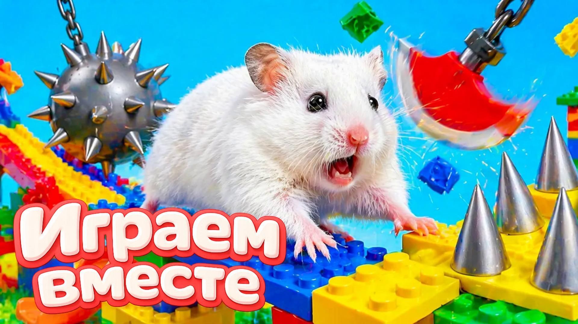 ХОМЯК ВЫБИРАЕТСЯ ИЗ СЕКРЕТНОЙ ХОМЯЧЕЙ ТЮРЬМЫ часть 5 ! Помогаем выбраться из лабиринта !