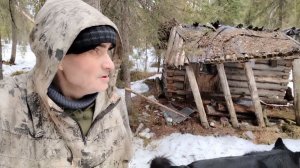 Путешествие на снегоходе. Нашёл избу. (Рассказ)