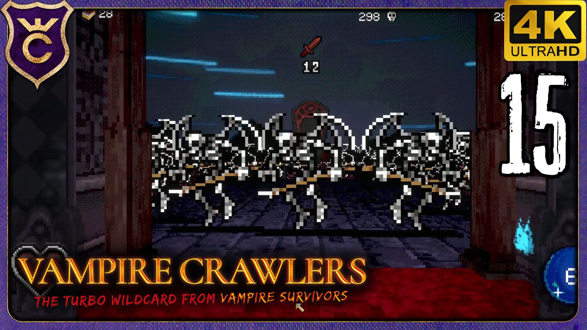 ОЧЕНЬ СЛОЖНЫЙ ГРОБ В БАШНЕ ГАЛЛО! 15 Vampire Crawlers The Turbo Wildcard From Vampire Survivors