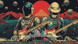 Cosmic Space Punk Funk 🌌🤖 ｜ Synthwave, French House, Retro Disco, Chill Groove Playlist