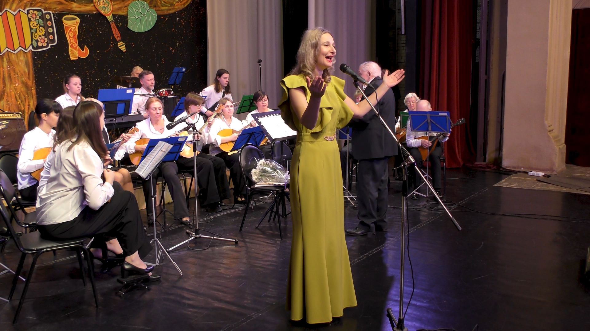 Оркестр русских народных инструментов  ДК Горького, М. Павина  