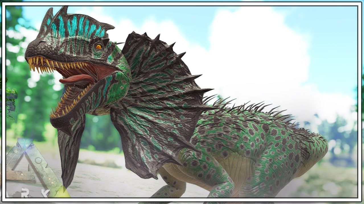 ПРИРУЧИЛ ДИЛОФОЗАВРА В АРК🦕🦕🦕😇