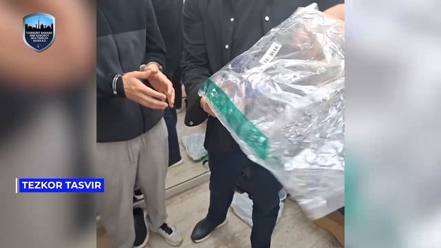 Катта миқдордаги гиёҳвандлик моддаларини қадоқлаб турли манзилларга жойлаштириб юрган шахс қўлга оли