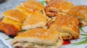 Слойки из слоеного теста