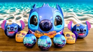 АСМР РАСПАКОВКА чудесных Сюрприз Боксов со сквишами Лило и Стич 🥰АСМР звуки