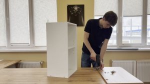 Видео сборка навесного кухонного шкафа на 300, 400, 600, 800 фабрики моё кредо