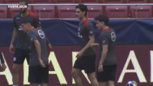 Антуан Гризманн и Атлетико тренируются, чтобы обыграть Арсенал в Мадриде