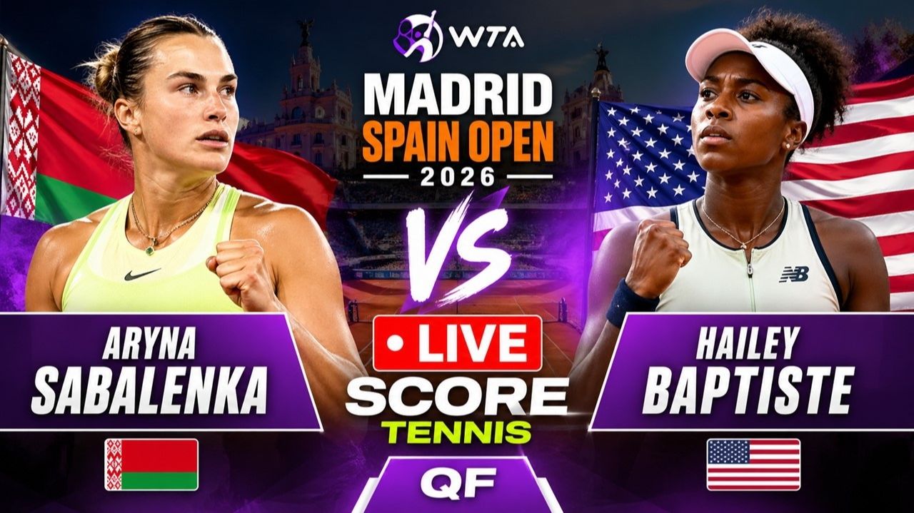 Соболенко А — Баптист Х М Теннис. WTA. Мадрид. Грунт