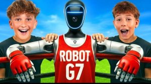 Я провел 24 часа с НАСТОЯЩИМ РОБОТОМ!