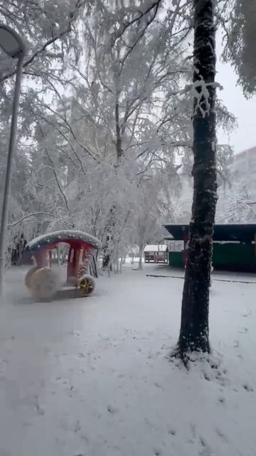 апрель 2026 снегопад в Москве опять