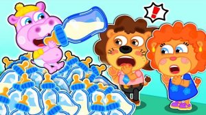 Маша и Леопольд. Время пить молоко - Мультик для детей - Lion Family на русском