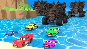 Машинки летают и прыгают! Развивающие мультики Машины помощники. Мультфильмы про машинки