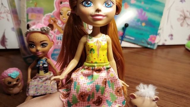 Enchantimals обзор на 2 куколки мего 