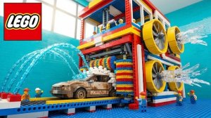 Я построил из Конструктора LEGO Автоматизированную Фабрику по мойке автомобилей