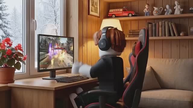 Роблокс  убирается в доме но что-то пошло не так. Хорошо что  есть друзья готовые помочь.