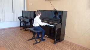 Курилов Мирон, Жилинскис   А. Этюд Соль мажор. Преп. Андреева Т. М..mp4