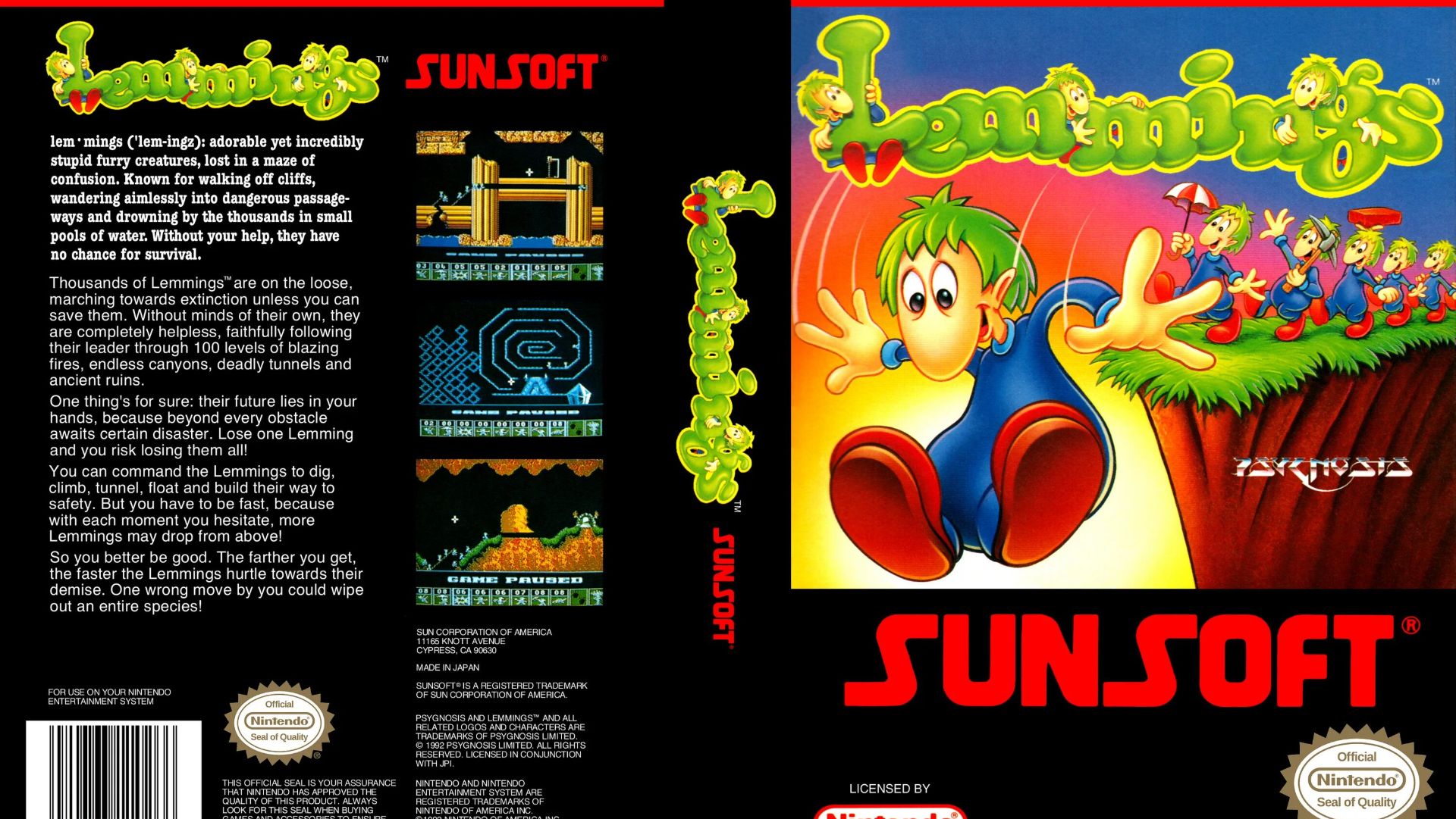Lemmings NES