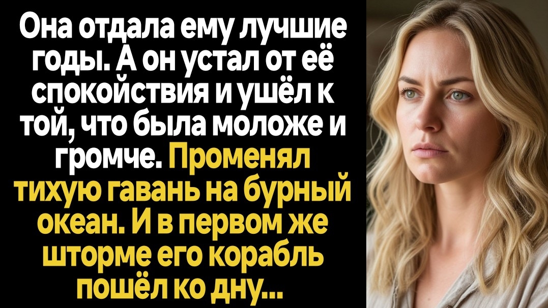 ИСТОРИИ ИЗ ЖИЗНИМуж бросил жену ради молодой любовницы