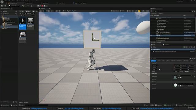 16. Crouch Driving An Additive Animation Overlay Directly From Control Rig