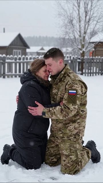 Прощание на морозе: слёзы и судьбы потеря расставание