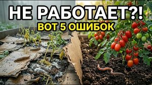 Почему картон НЕ работает 5 фатальных ошибок, которые губят ваш урожай