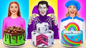 Кулинарный Челлендж# Я против Вампира # Битвы с Едой от Jelly DO Challenge