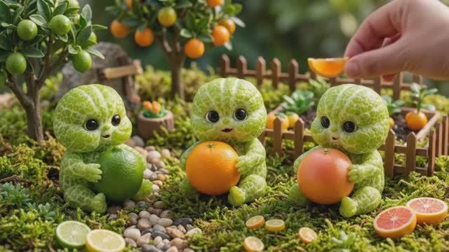 Милые малыши из еды | Невероятно приятный и необычный ASMR-видео