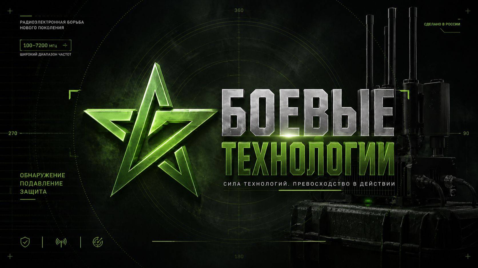 Боевые технологии - наше производство