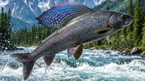 ХАРИУС рыба Рыбалка на Хариуса Ловля Хариуса -ПОЛНОЕ ВИДЕО РЫБАЛКИ Ссылка в ЗАКРЕПЛЕННОМ КОММЕНТАРИИ