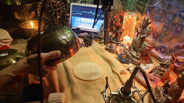 Поющая чаша для младенца  116-180 Гц  21.23см