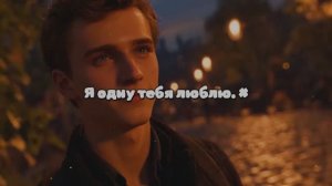 Я одну тебя люблю. #