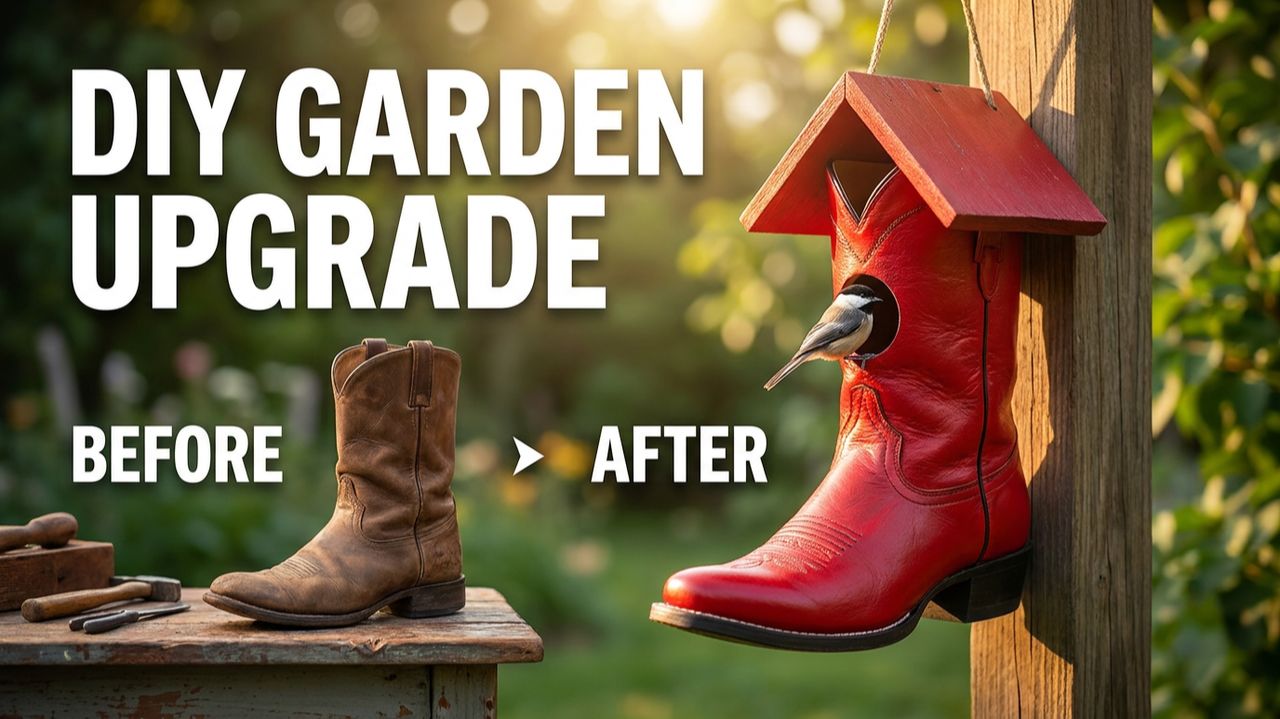 Скворечник можно сделать из чего угодно