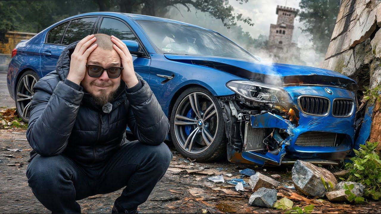 [Bulkin Drive] Дрифт в горах закончился АВАРИЕЙ! Разбили BMW M5 F10 в Сочи...