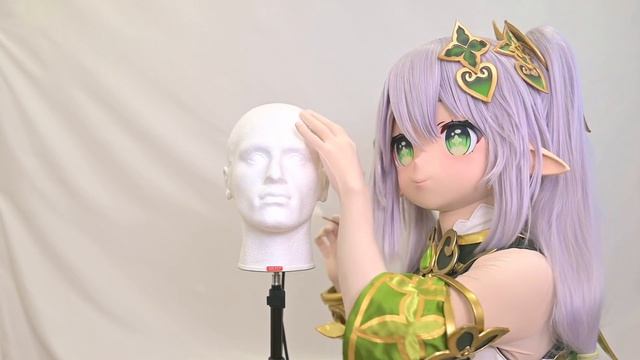 Kigurumi ASMR ちょっとだけ耳かきしてみた