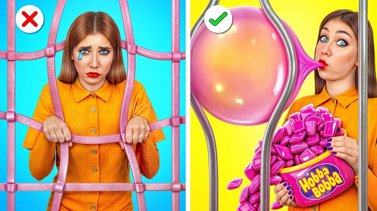 Как Пронести Сладости в Тюрьму  Смешные Cитуации от Jelly DO Challenge