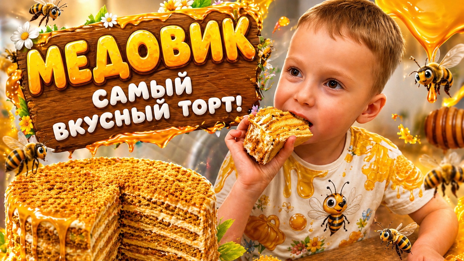 Готовим медовик