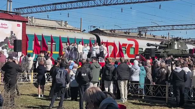 Агитбригада Поезда Победы смотреть онлайн