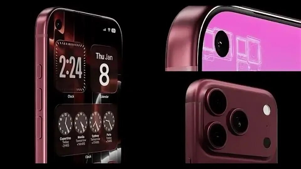 Это iPhone 18 pro и iPhone 18 pro max