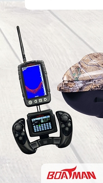 Прикормочный кораблик Boatman Fighter Pro Maple