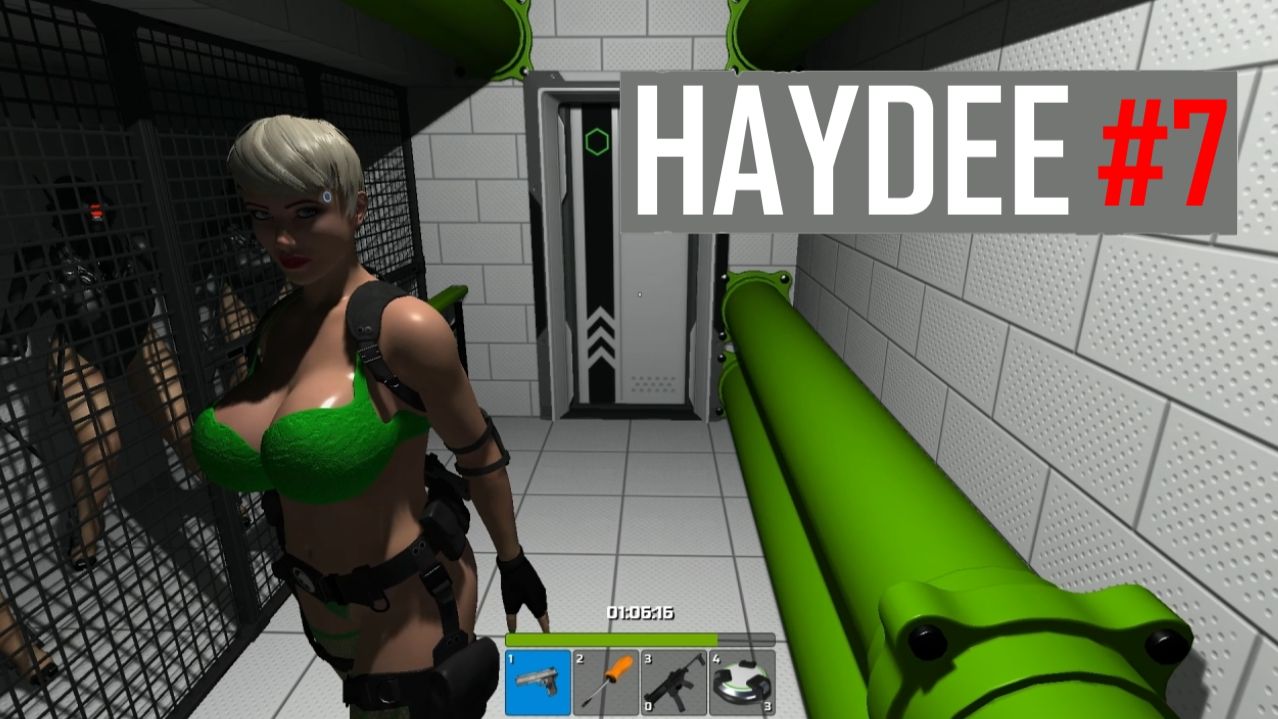 Haydee. Прохождение #7.Зелёная зона