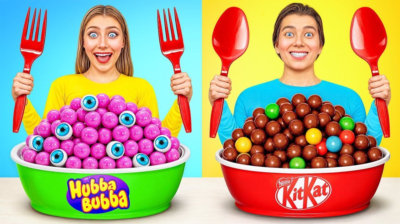 Последний кто Остановится Есть Челлендж  Смешные Челленджи от Jelly DO Challenge