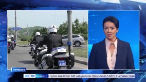 На дорогах областного центра приступил к работе мотопатруль Госавтоинспекции