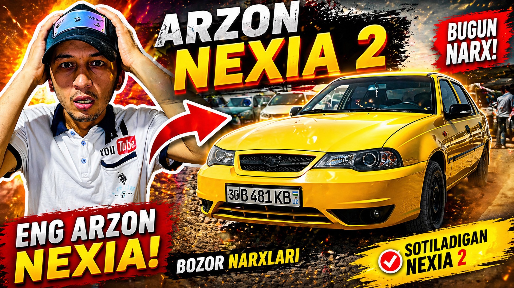 Арзон нексия сотилади😱 самарканд Мошина бозори 2026