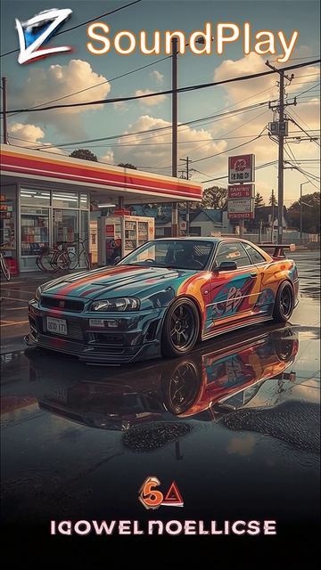 Nissan Skyline в центре города у заправки ЖМИ подписаться #NissanSkyline #Jupan #Япония #вайб