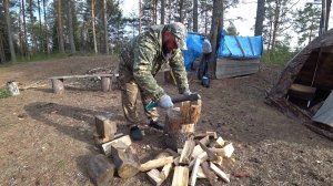 ТАЁЖНЫЕ ХРОНИКИ ИЛИ ВЕСНОВКА 2026! ЗАБРОСКА, БАЛАГАН НЕ УЦЕЛЕЛ \ БЫТ, ПАЛАТКА, УЖИН, ПОСТАВИЛИ СЕТИ.