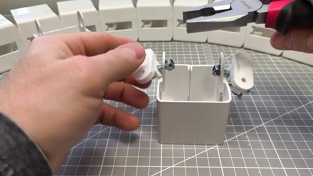 КВАДРАТНЫЙ белый сборка верхней части